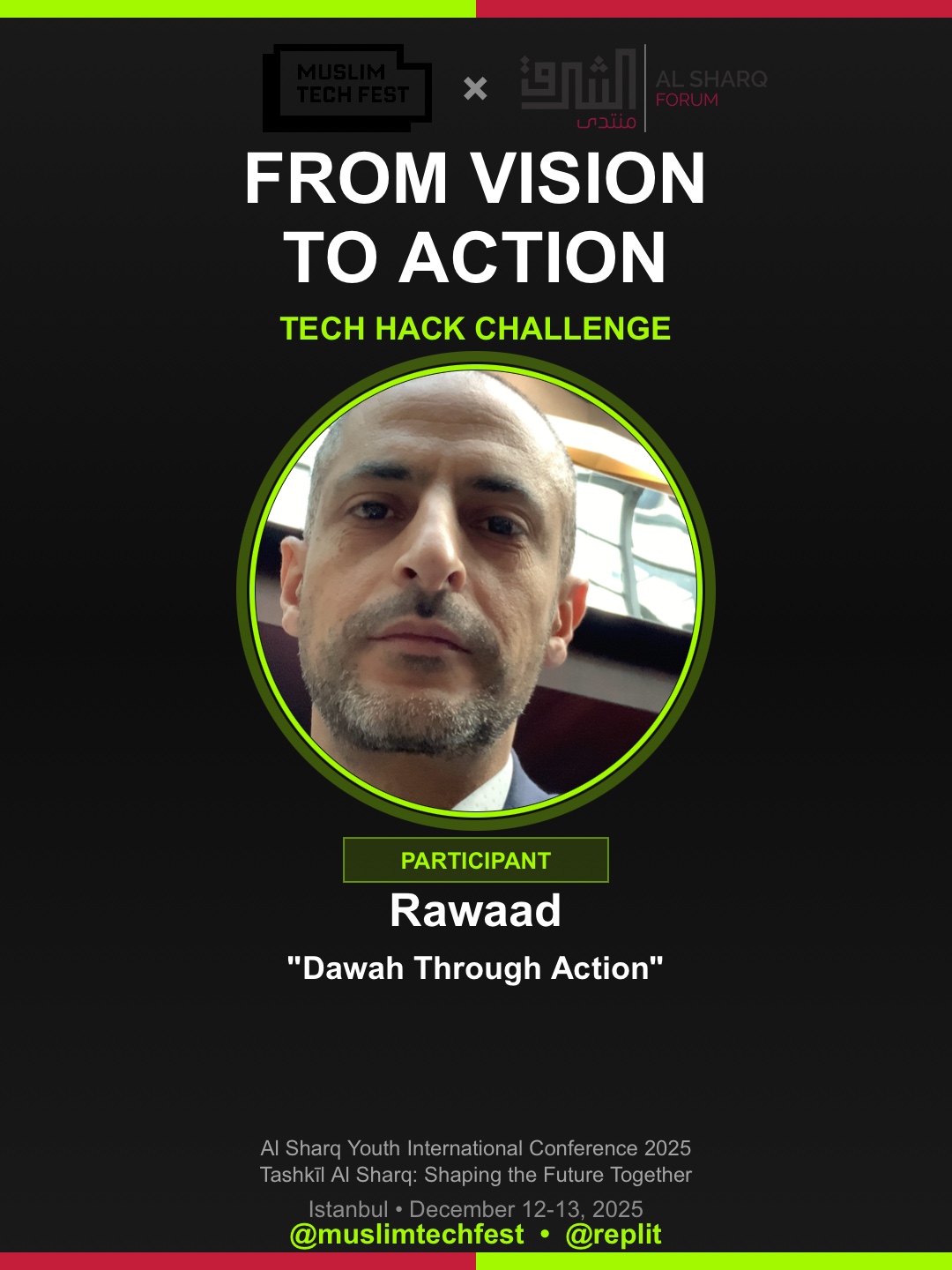Rawaad's Tech Hack Challenge Certificate