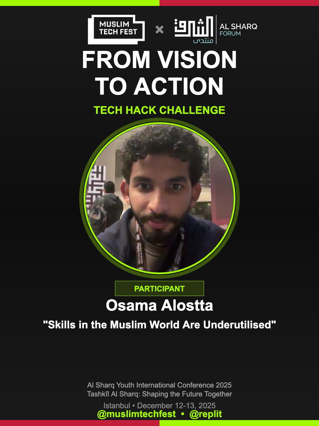 Osama Alostta's Tech Hack Challenge Certificate